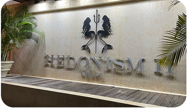 When you arrive at Hedonism 2 in negril