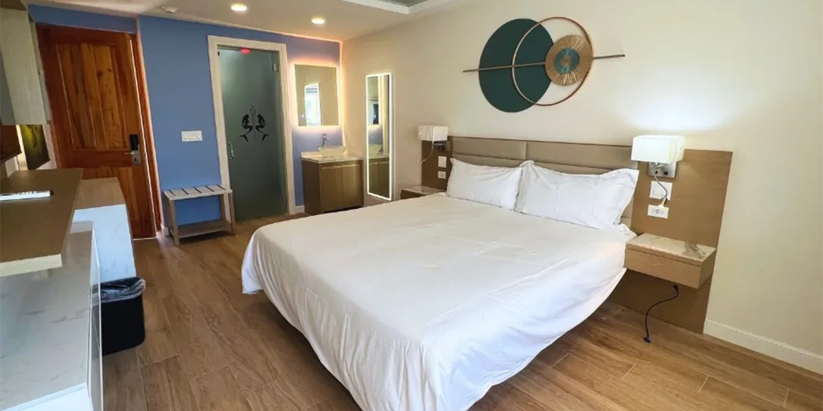 Upgraded H2 room near spa nude side